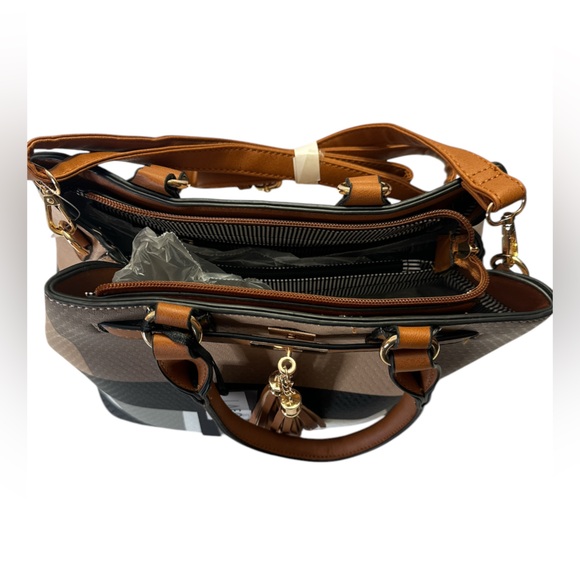 Deluxity los Angeles brown women handbag new - Picture 4 of 4